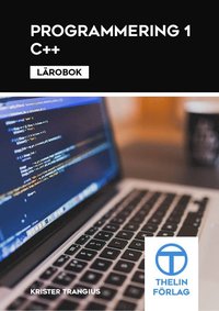 e-Bok Programmering 1 med C++   Lärobok