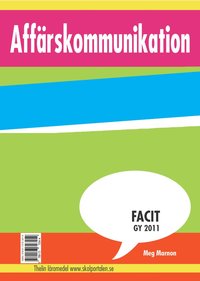 Affrskommunikation - Facit