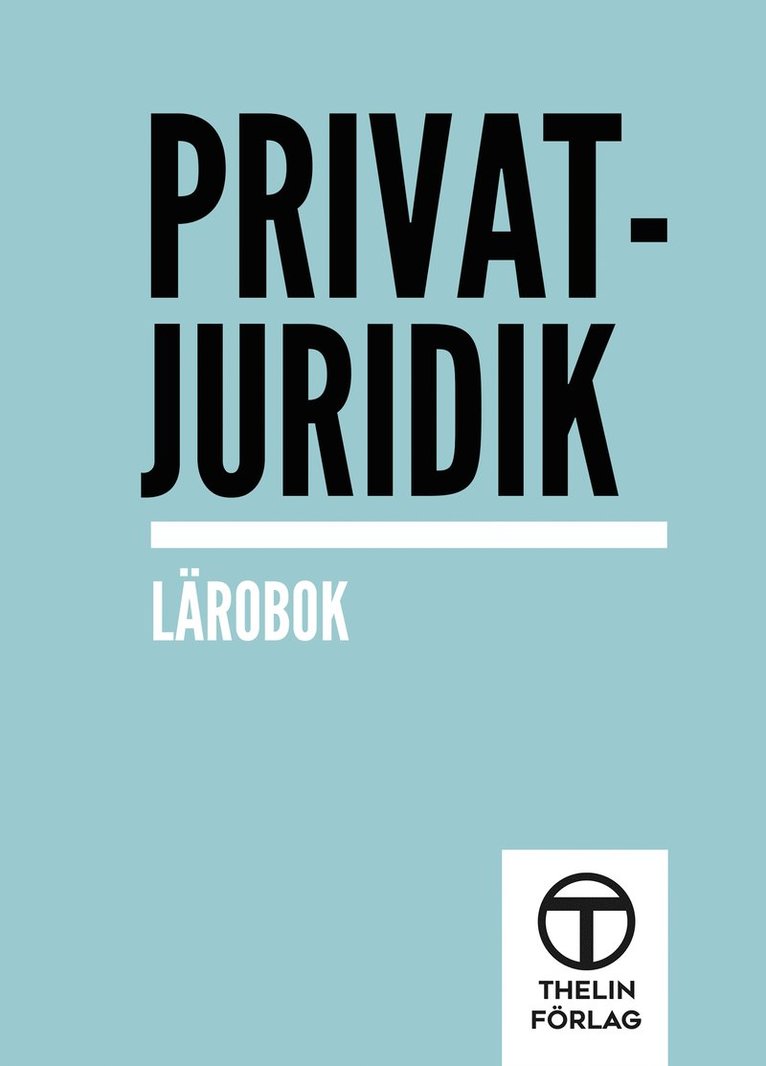 Meg Marnon - Privatjuridik - Lärobok, Häftad