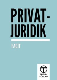 e-Bok Privatjuridik   Facit