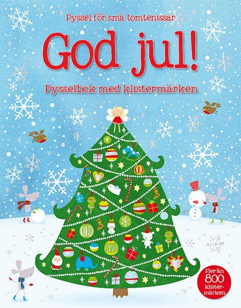 Lucy Bowman - God Jul! :  pysselbok med klistermärken, Häftad