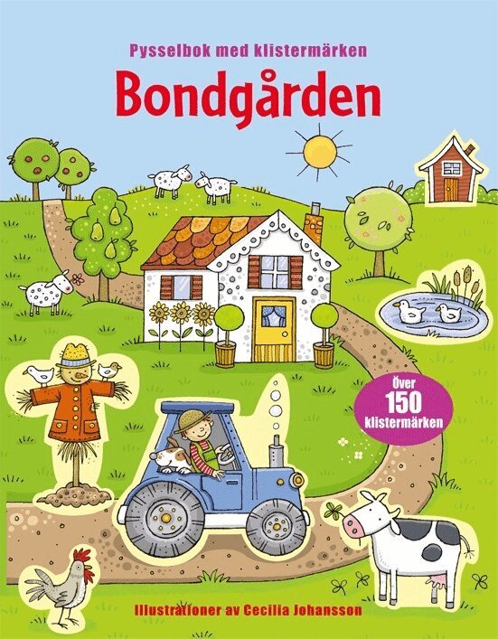 Sam Taplin - Bondgården - pysselbok med klistermärken, Häftad