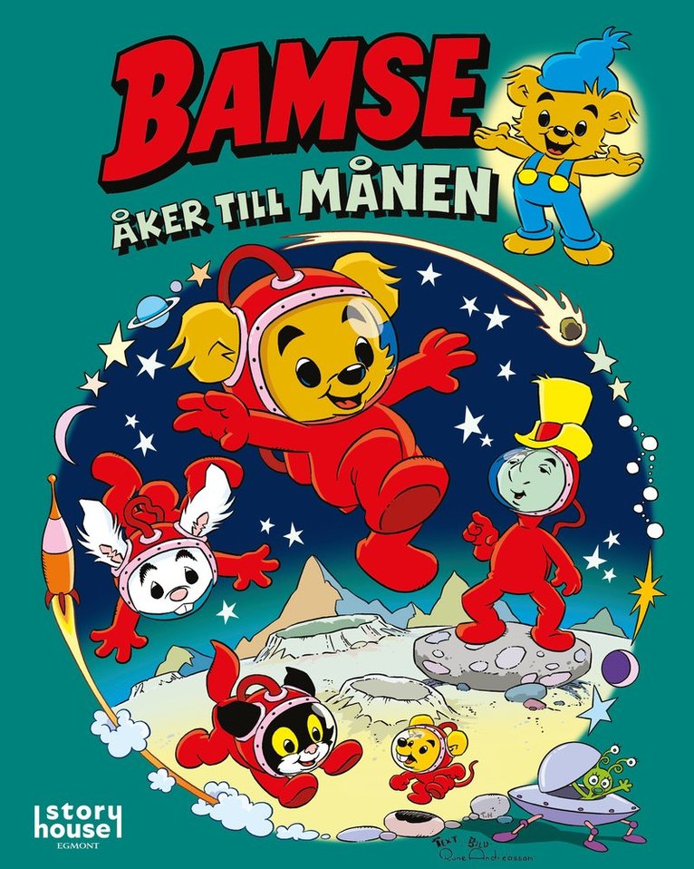 Rune Andréasson - Bamse åker till månen, E-bok