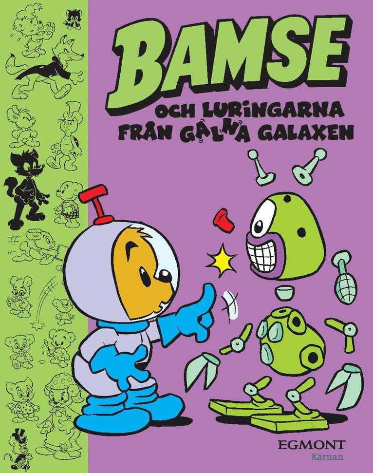 Mårten Melin - Bamse och luringarna från Galna Galaxen, E-bok