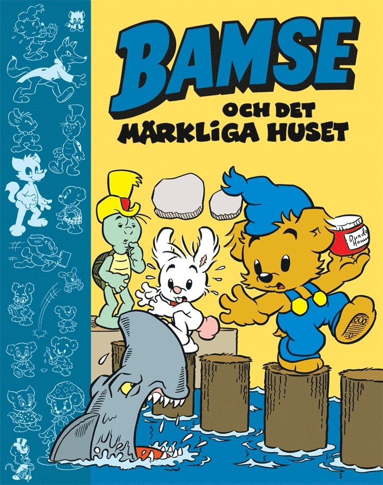 Mårten Melin - Bamse och det märkliga huset, E-bok