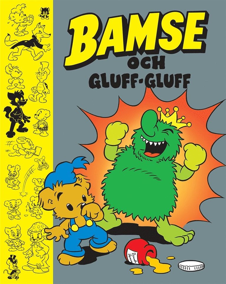 Lisbeth Wremby - Bamse och Gluff-Gluff, E-bok