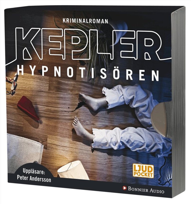 Lars Kepler - Hypnotisören, CD-bok