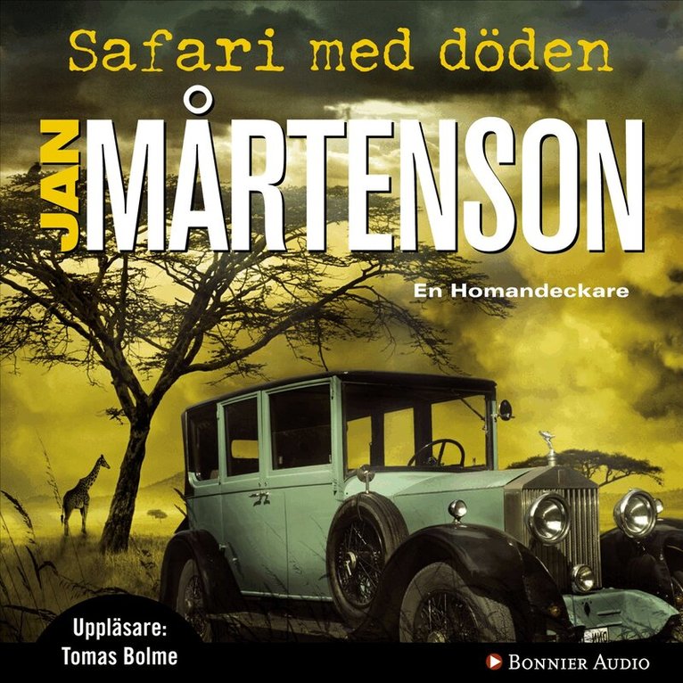 Jan Mårtenson - Safari med döden, CD-bok