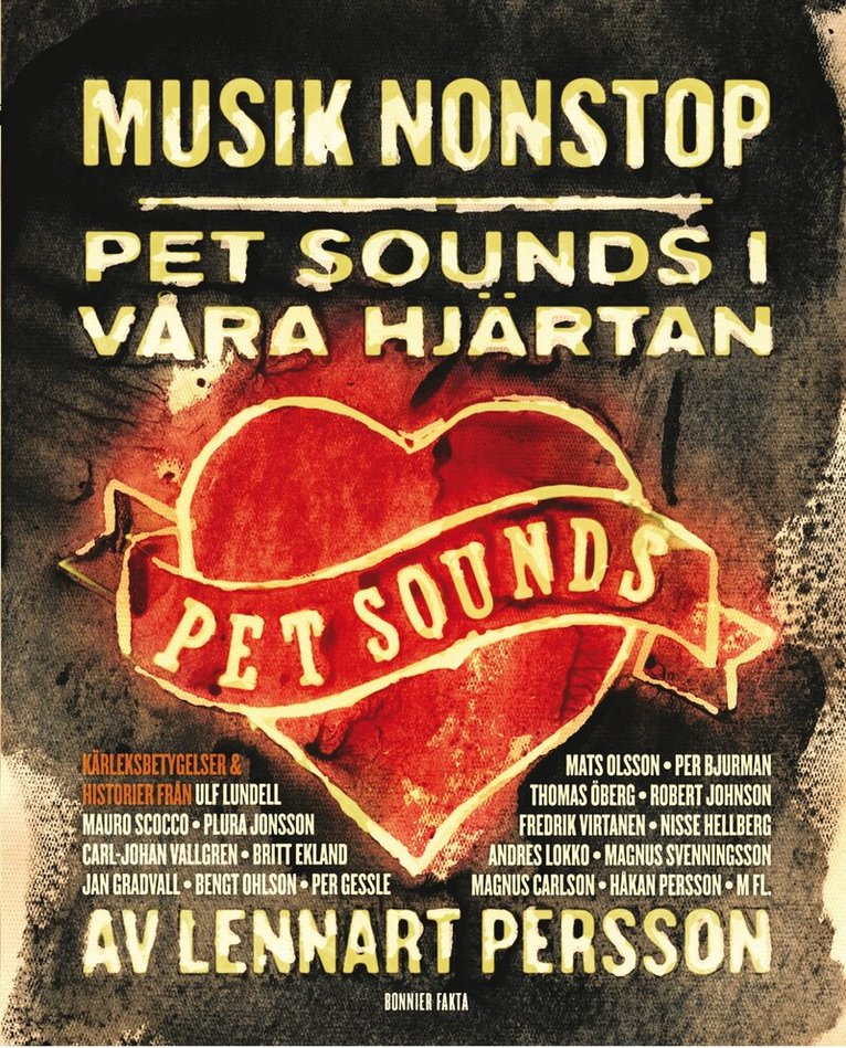 Lennart Persson - Musik nonstop : Pet Sounds i våra hjärtan, Kartonnage