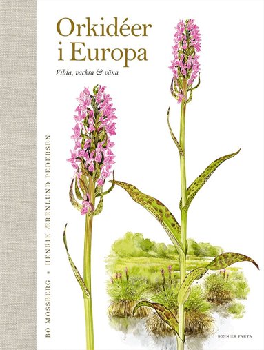 Bo Mossberg, Henrik Aerenlund Pedersen - Orkidéer i Europa : vilda, vackra & väna, Inbunden