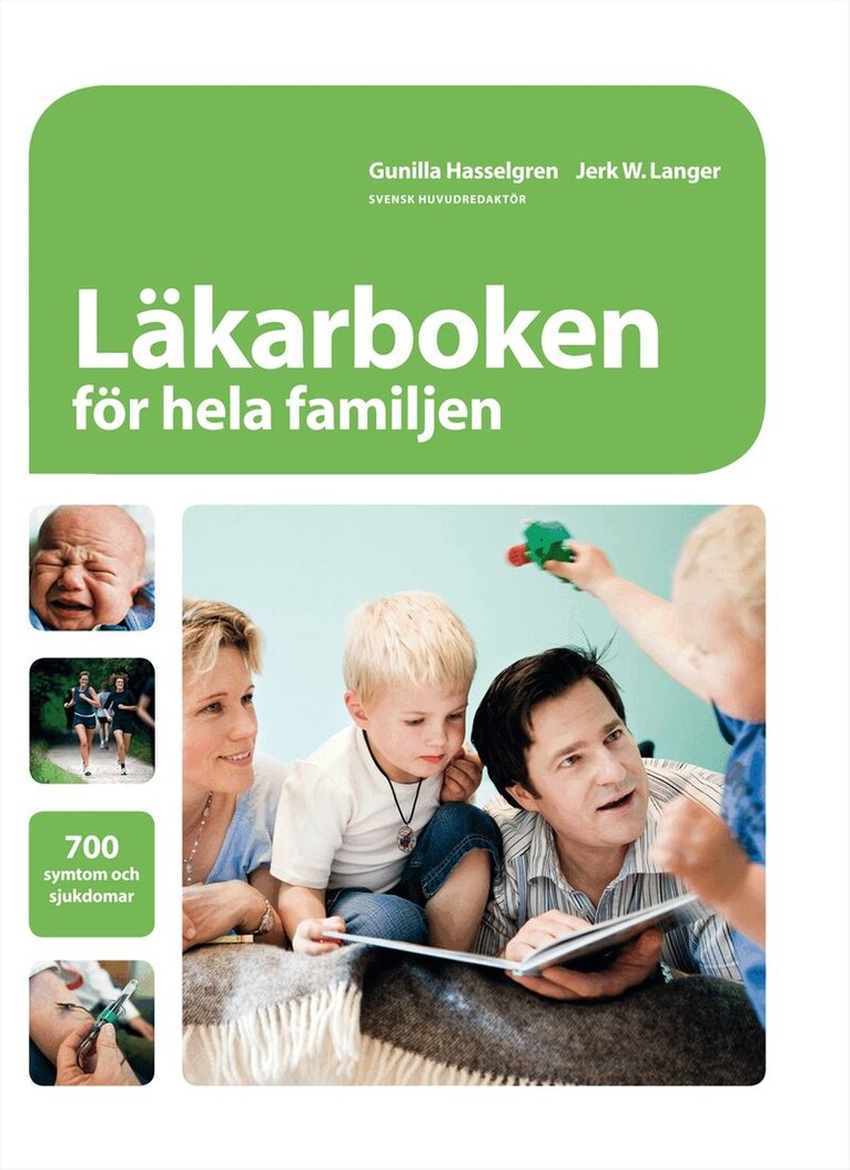 Gunilla Hasselgren, Jerk W Langer - Läkarboken för hela familjen, Kartonnage