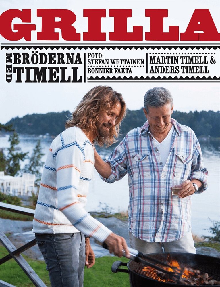Martin Timell, Anders Timell - Grilla med bröderna Timell, Kartonnage