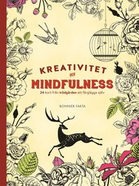 e-Bok Kreativitet och mindfulness   24 kort från trädgården att färglägga och skicka