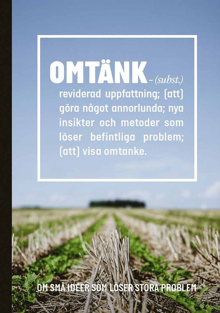 Naturskyddsföreningen, Oskar Sonn Lindell, Marit Larsdotter - Omtänk, E-bok