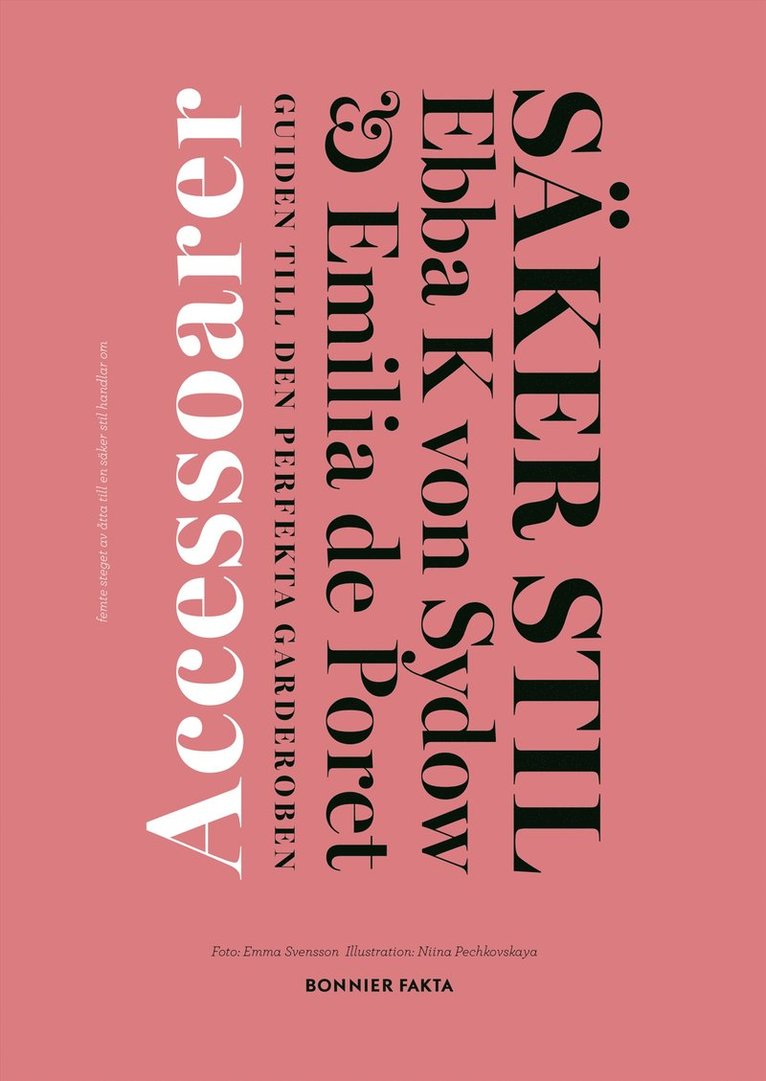 Ebba Kleberg von Sydow, Emilia de Poret - Säker stil : accessoarer, E-bok