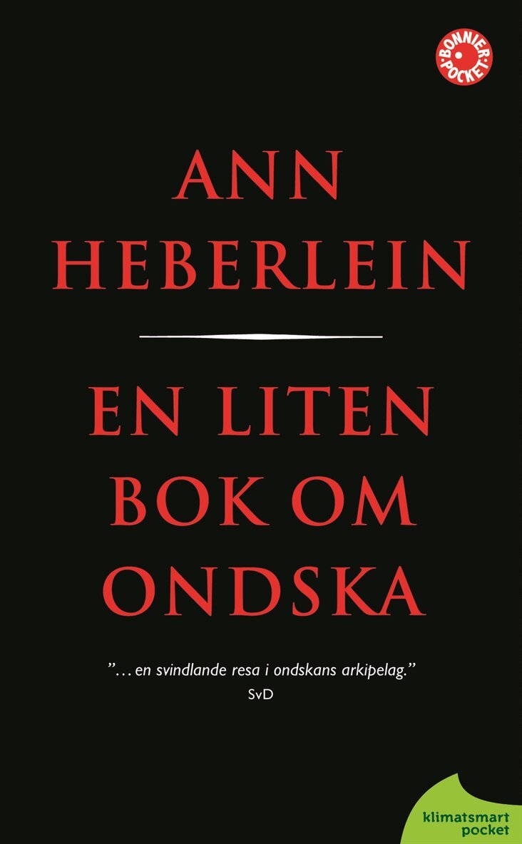 Ann Heberlein - En liten bok om ondska, Pocket