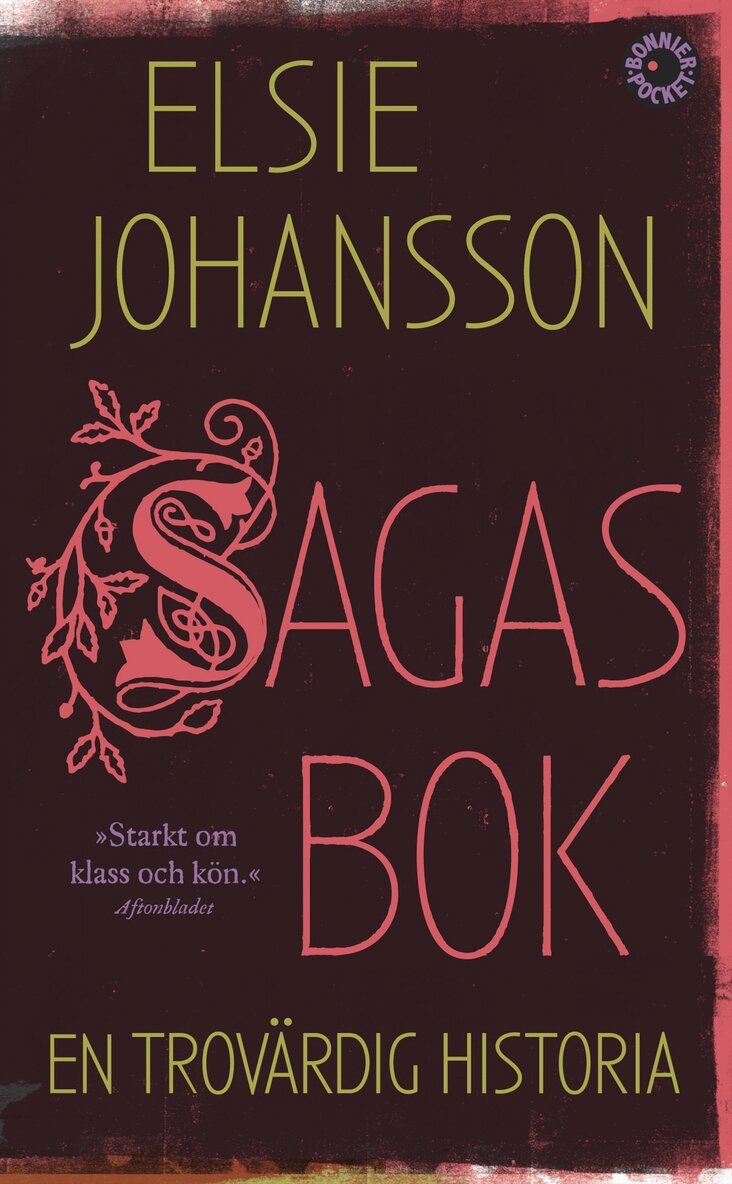 Elsie Johansson - Sagas bok : en trovärdig historia, Pocket