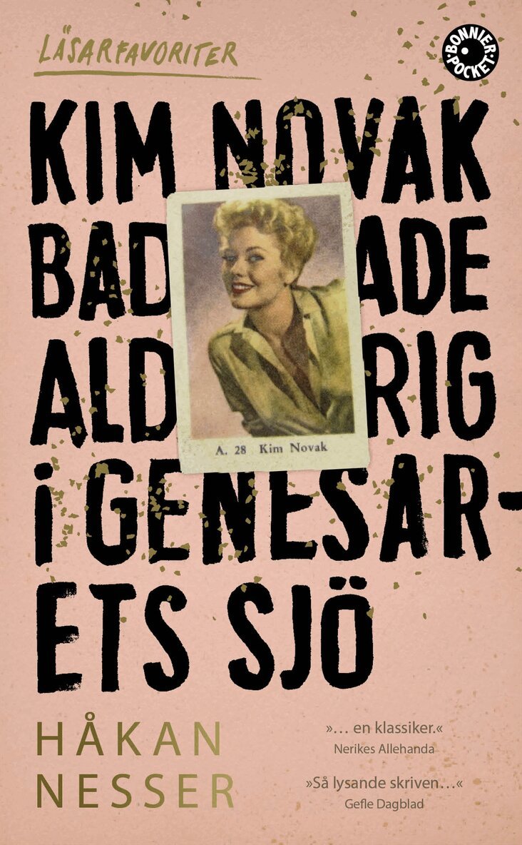 Håkan Nesser - Kim Novak badade aldrig i Genesarets sjö, Pocket