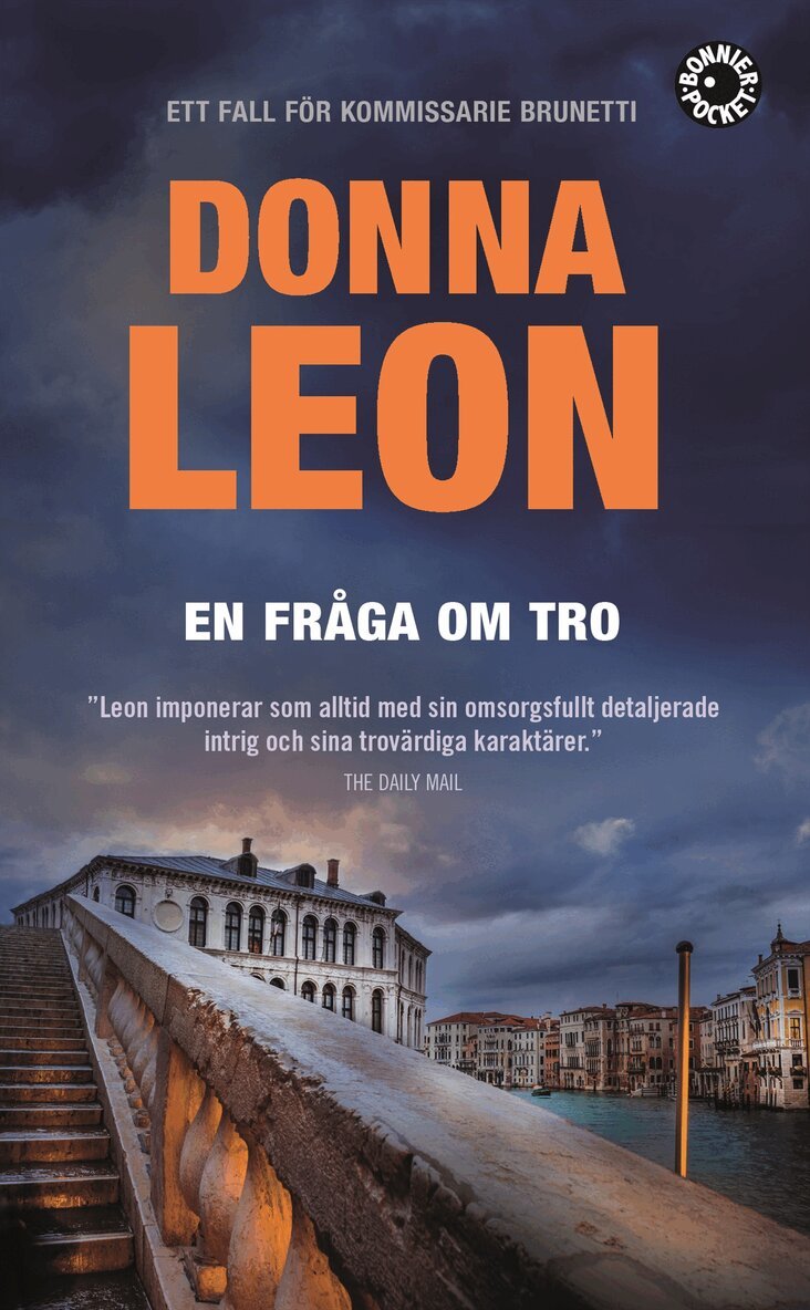 Donna Leon - En fråga om tro, Pocket