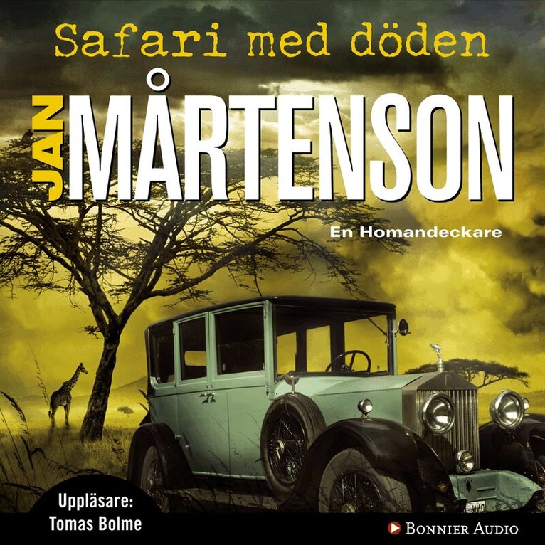 Jan Mårtenson - Safari med döden, CD-bok
