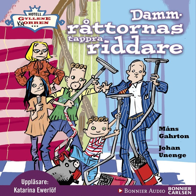 Måns Gahrton, Johan Unenge - Dammråttornas tappra riddare, CD-bok