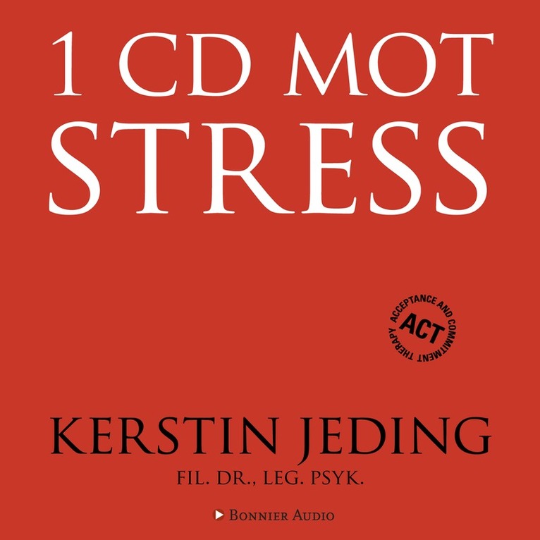 Kerstin Jeding - 1 CD mot stress, CD-bok