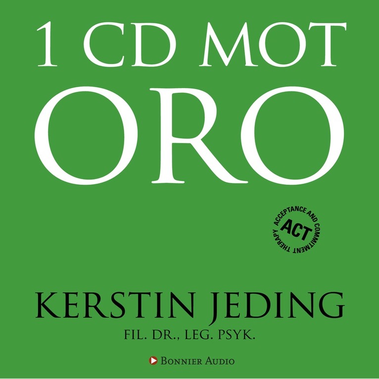 Kerstin Jeding - 1 CD mot oro, CD-bok