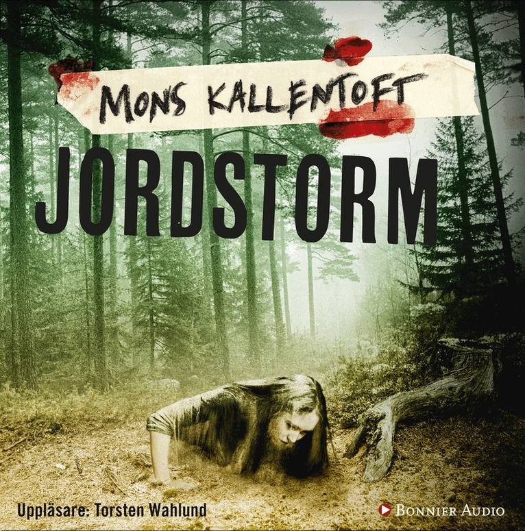 Mons Kallentoft - Jordstorm, CD-bok