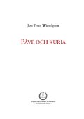 Pve och kuria : ett frsk till versikt ver den romersk-katolska kyrkans