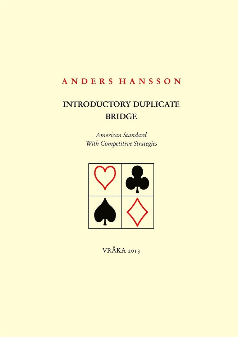 Anders Hansson - Introductory Duplicate Bridge, E-bok