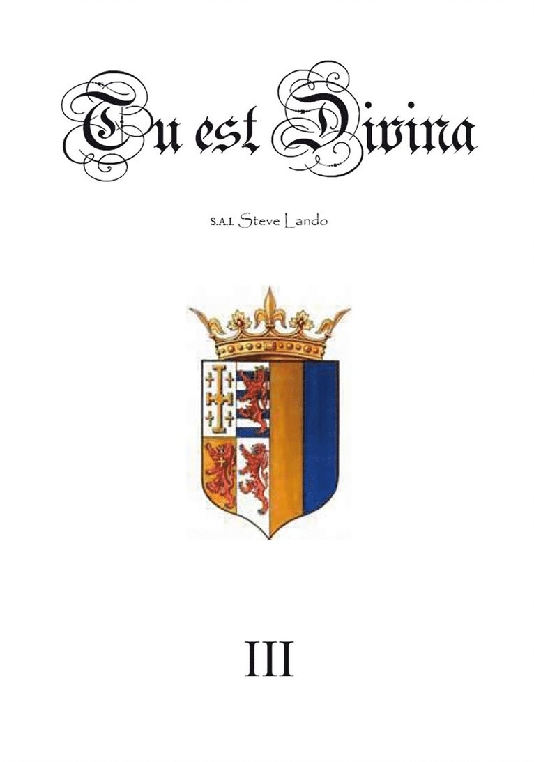 Steve Lando - Tu est Divina III, E-bok