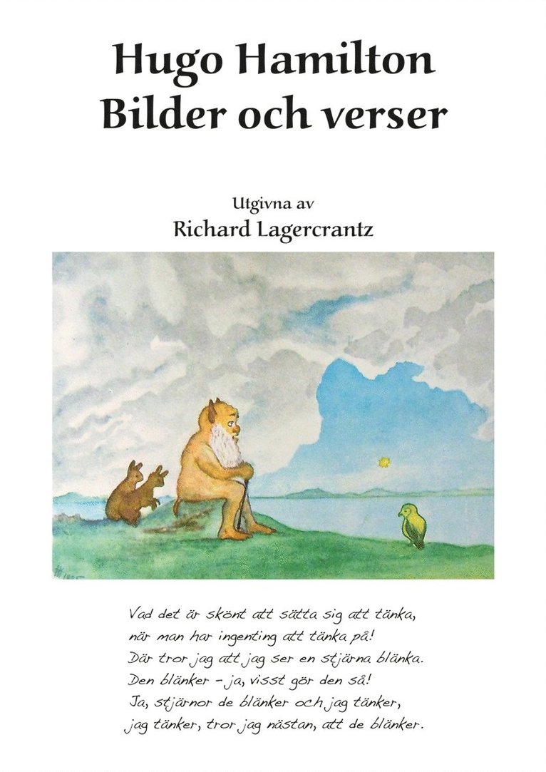 Richard Lagercrantz - Hugo Hamilton: Bilder och verser, E-bok
