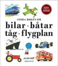 e-Bok Stora boken om bilar, båtar, tåg, flygplan
