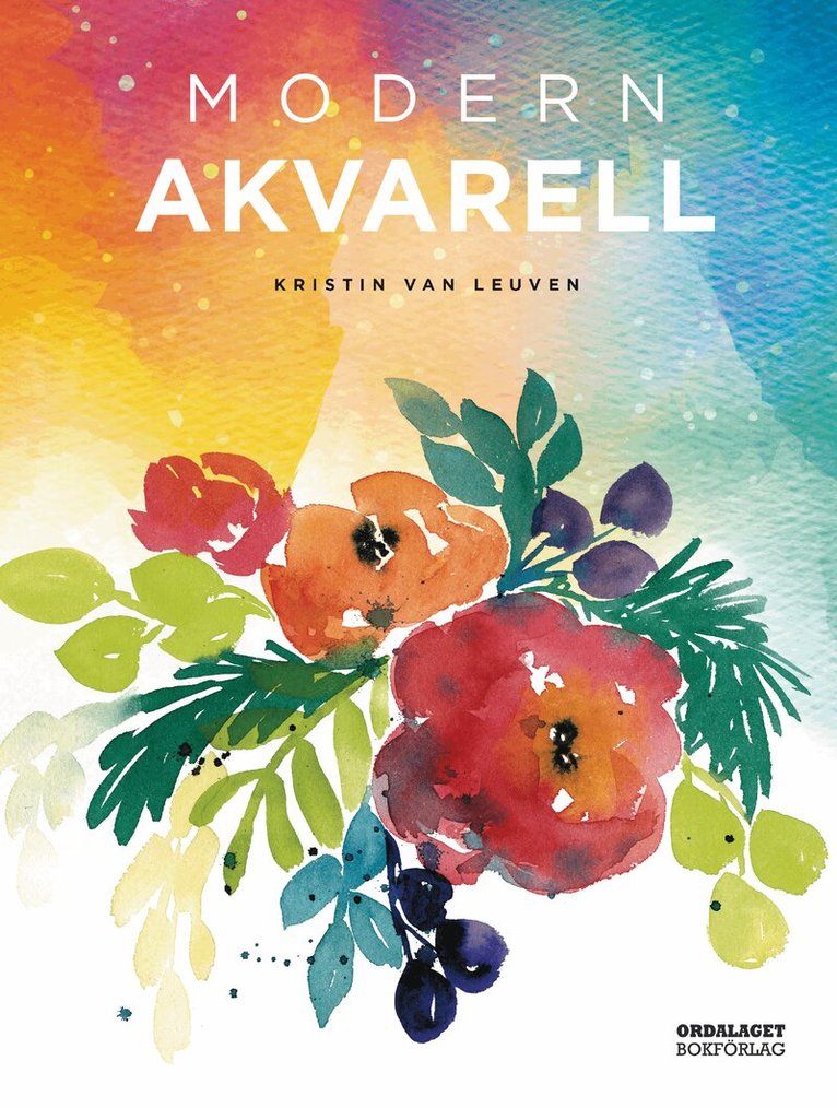 Kristin van Leuven - Modern akvarell, Inbunden