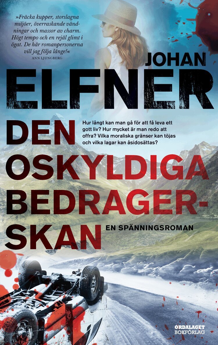 Johan Elfner - Den oskyldiga bedragerskan, Inbunden
