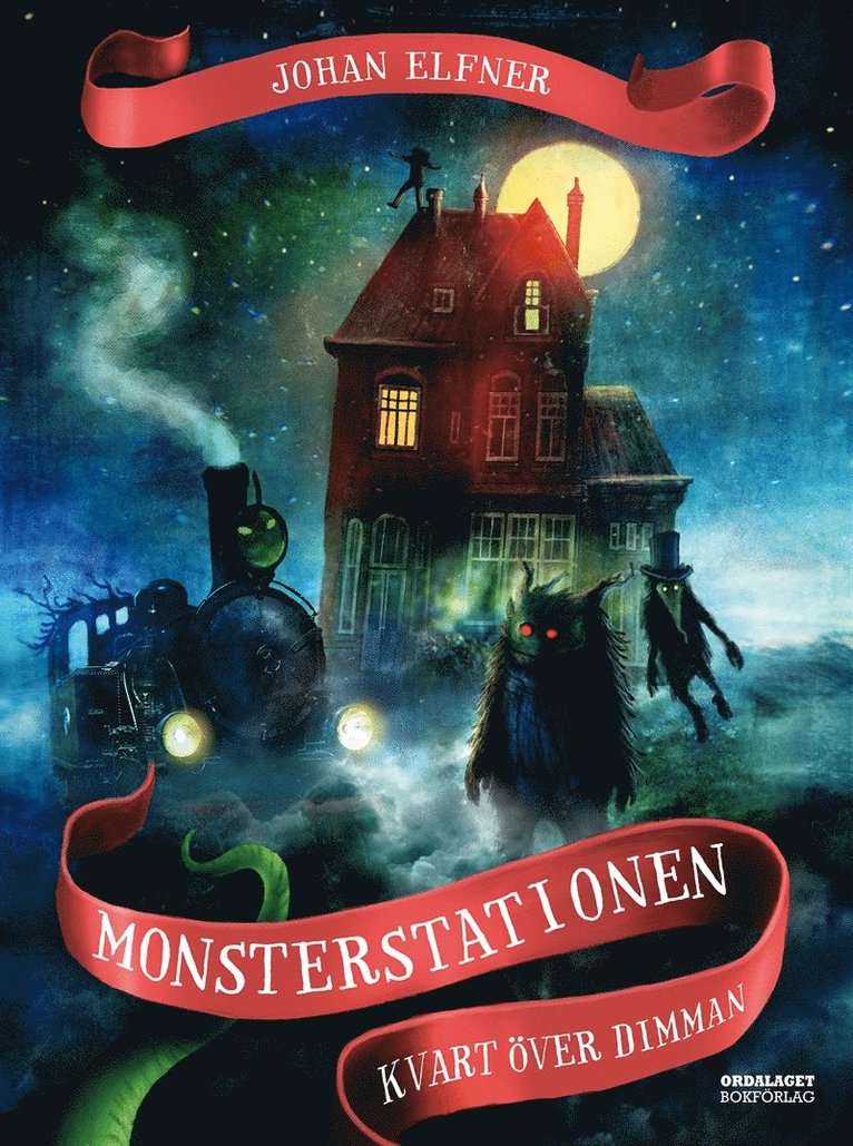 Johan Elfner - Monsterstationen: Kvart över dimman, E-bok