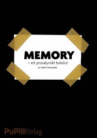 e-Bok Memory, ett prosalyriskt bokslut <br />                        E bok