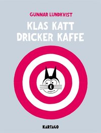 Klas Katt dricker kaffe
