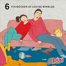 Louise Winblad - 6 pixiböcker med "Hej hej vardag"., Häftad