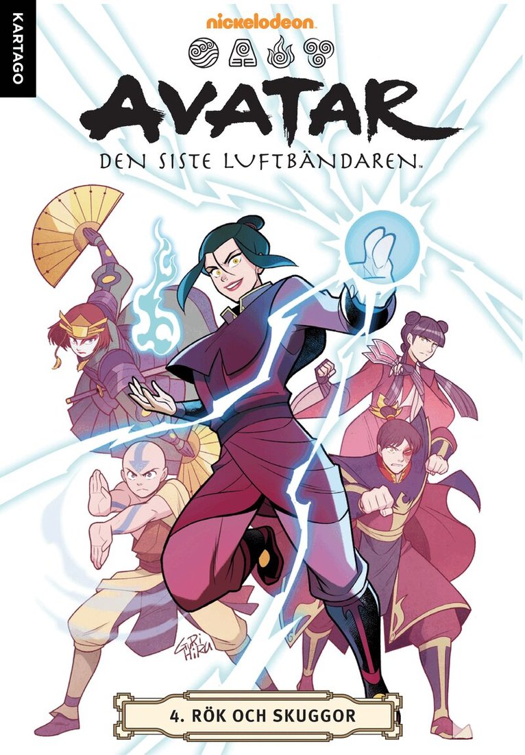 Gene Luen Yang - Avatar 4: Rök och skuggor, Häftad. Tillgänglighet: Kommande
