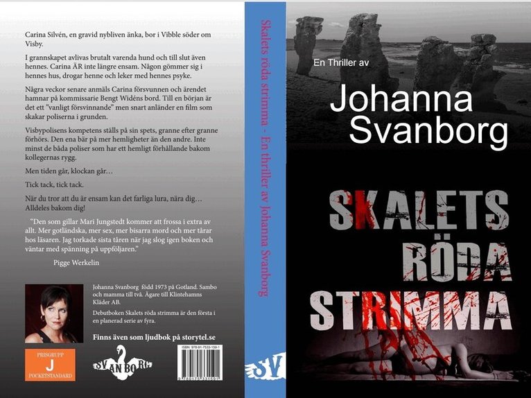 Johanna Svanborg - Skalets röda strimma, Pocket