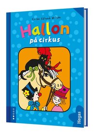 e-Bok Hallon på cirkus (Bok+CD)