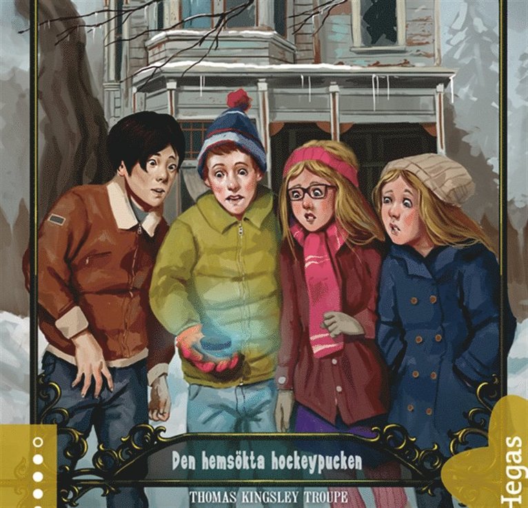 Thomas Kingsley Troupe - Den hemsökta hockeypucken, Ljudbok