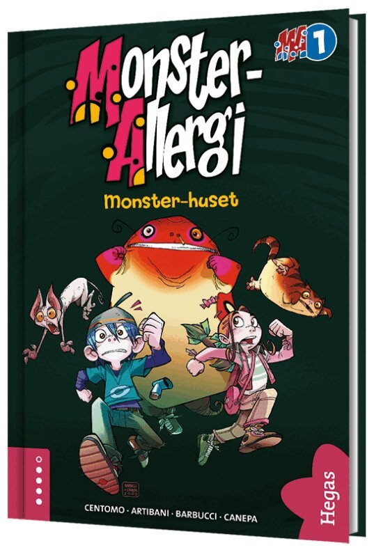 Katja Centomo, Fancesco Artibani, Alessandro Barbucci, Barbara Canepa - Monsterhuset, Inbunden