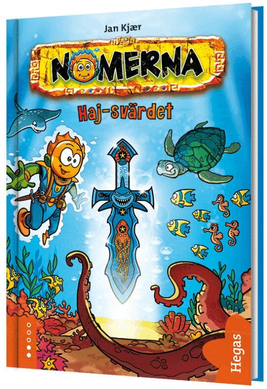 Jan Kjær - Haj-svärdet, Inbunden
