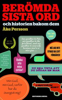 e-Bok Berömda sista ord  och historien bakom dem <br />                        Pocket