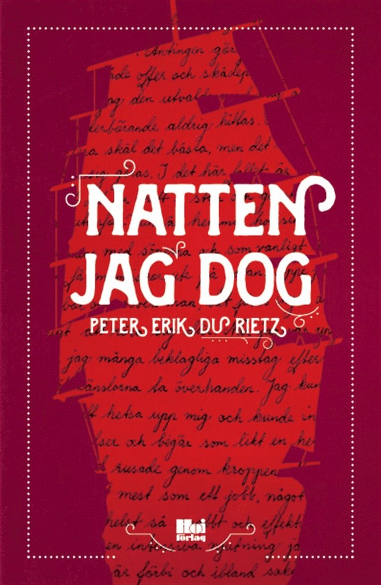 Peter Erik Du Rietz - Natten jag dog, E-bok