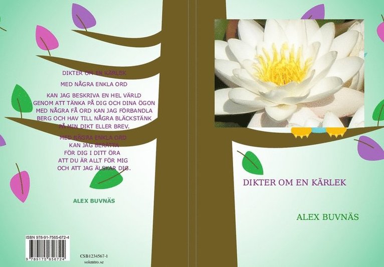 Alex Buvnäs - Dikter om en kärlek, Häftad