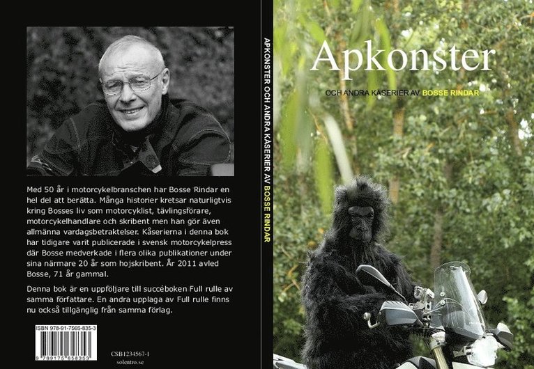 Bosse Rindar - Apkonster, Häftad