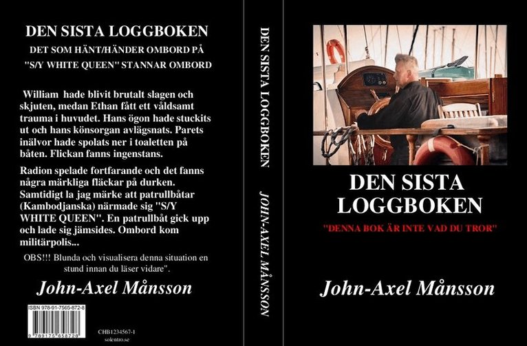 John-Axel Månsson - Den sista loggboken, Kartonnage